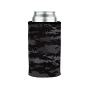 Stubbyz Digital Pixel Black Camo Stubby Cooler Slim