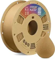 OVERTURE PLA Filament 1.75mm,Filament PLA 1kg Spool(2.2lbs), Fit Most FDM Printer, Dimensional Accuracy +/-0.02mm(Brown)