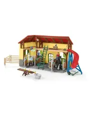 [Schleich] Pretend Play Fun Toy Farm World Horse Stable Set (3 Years+)
