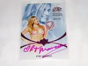 2013 Benchwarmer RYAN SHAMROCK National #64 Pink Foil Autograph/25 Wrestling WWE