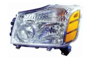 Headlight Lamp for 04-07 Nissan Titan/Pathfinder/Armada Left Driver (for: Nissan)