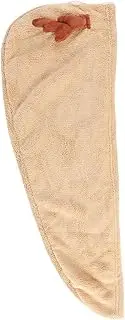 Baluue Ultra-Absorbent Antler Shower Cap Hair Dry Hat Drying Head Towel Hair Towels Wrap Fast Dryer