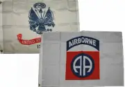 3x5 3'x5' Wholesale Combo Set Army White & Airborne 82nd White Flags Flag