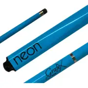 GRAFEX Pool Snooker Billiard Cue NEON BLUE Graphite multi-weight system Gift