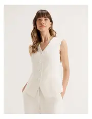 [REVIEW] Celine Vest in Ivory