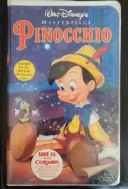 Walt Disney's Masterpiece Pinocchio VHS Tape - Vintage VHS, New