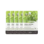 SCINIC - Snail Matrix Essence Mask Bundle Set 20ml x 5 sheets