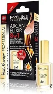 Eveline Argan Elixir 8 in 1 Intensely Regenerating Oil for Cuticles & Nails