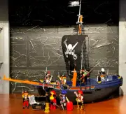 Playmobil Pirates Custom Shipwreck Extended Set -Pirates Shipwreck Treasure Ship