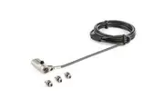 StarTech.com LTULOCK4D 6.5' (2m) 3-in-1 Universal Laptop Cable Lock - 4-Digit