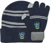 [Cinereplicas] Harry Potter Kids Beanie and Gloves Set - Knitted Cap - Touchscreen Gloves