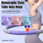 Fitness Hula Hoop Detachable Home Exercise Lose Weight Workout Adults Hoola NEW