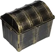 JOINPAYA Mini Pirate Treasure Chest Decorative Toy Storage Box Miniature Treasure Hunting Box for Boys and Girls
