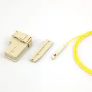 10pcs LC MM Fiber Optic Quick Connectors Multi Mode Fiber Mechanical Fast Con...