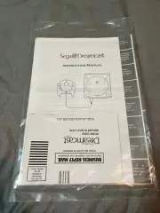 Sealed Sega Dreamcast Instruction Manual
