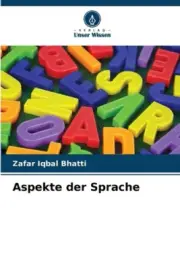 Aspekte der Sprache [German] by Zafar Iqbal Bhatti [Paperback]
