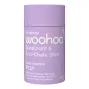 Woohoo All Natural Deodorant & Anti-Chafe Stick - Pop | Flora & Fauna AU