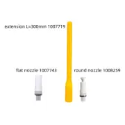 Extension Rod 300mm With 2pcs Nozzle For 03 Electrostatic Powde Spray Gun