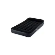 Intex Twin Dura-Beam Pillow Rest Classic Sleep Airbed/Mattress 191x99cm Black