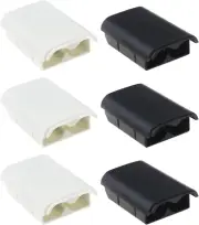 6Pcs Battery Pack Cover Shell Compatible with Xbox 360 Wireless Controller 5.6 *
