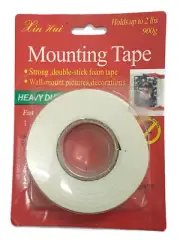 MOUNTING FOAM TAPE 18mm x 2Y Strong Double Sided Sticky Wall Mount Frame