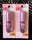 2pk LE MERCERIE PLUMP IT UP NOURISHING JOJOBA SEED SHINE LIP GLOSS PLUMPS LIPS