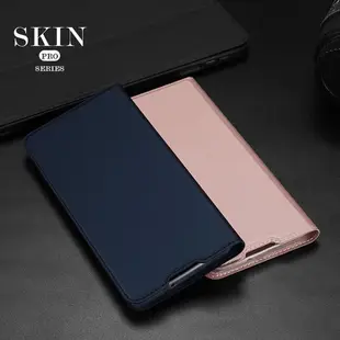 【DD】SkinPro系列 霧面磨砂側翻手機皮套 適用小米 紅米 A3 Note 8T 插卡手機殼