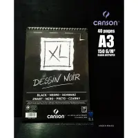 在飛比找蝦皮購物優惠-Canson XL Dessin Noir A3