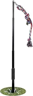 derYEP Outdoor Tug of War Toy for Dog, Interactive Exercise Game in Yard, for Medium and Large Dogs