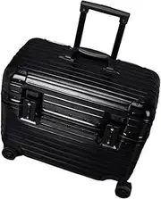[HSHTTKL] Cabin Luggage Horizontal Suitcase Luggage PC+ABS Durable Hardside Suitcase Cosmetic Suitcase Carry On Luggages Suitcases Combination Lock Travel Carry-Ons