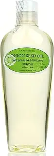 Dr Adorable - 8 oz - Onion Seed Oil - 100% Pure Natural Premium Organic Cold Pressed