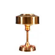Bank Small Brass Art Deco Table Lamp