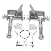 Go Kart Steering Spindle Knuckle Bracket Kit with Long 5/8" Axle 3-3/4"