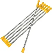 Kisangel 6-Piece Garden Sprayer Rods Telescopic Spray Boom for Garden Powder Sprayer