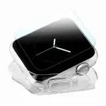 APPLE WATCH 42MM TPU透明軟殼/鋼化玻璃貼(保護套組)