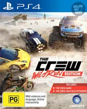 The Crew Wild Run Edition (PS4) Rare DEPRECATED AU 1st Edition
