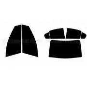 For Chevrolet Cruze 4-door Saloon 2008-14 Full Pre Cut Window Tint Kit Film Film