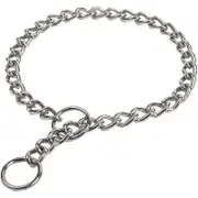 Stainless Steel Choke for Durable, No-Pull Dog Training Collar.-3.0mmx55cm