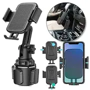 Universal Car Cup Holder Cellphone Mount Stand For Mobile Cell Phones Adjustable Car Cup Phone Mount