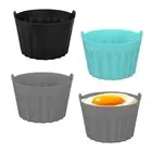 Air Fryer Egg Poaching Cups Perfect for Refrigerators and Slow Cookers