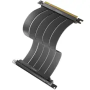 Antec PCIE-4.0 Riser Cable (200mm) Black, Up to RTX4090 / 7900XT. High End Gold