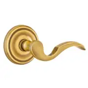 Emtek Cortina Door Lever Privacy Set Regular Rosette French Antique