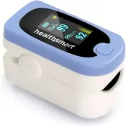 Pulse Ox That Displays Blood Oxygen Content, Pulse Rate and Pulse Bar with LED