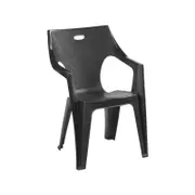 Marquee Anthracite Kapri Resin Chair - Anthracite