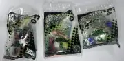 2000 Scooby Doo And The Alien Invaders Burger King Toys GITD #1, #6 & #8 Sealed
