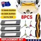 For Ecovacs Deebot Ozmo 920 950 T5/T8/T9 Filters Side Brush Kit Vacuum Cleaner a