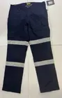 Bisley BPC6008T Mens Workwear Taped Biomotion Stretch Cotton Cargo Work Pants