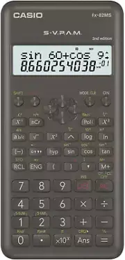 Casio FX 82MS-2 Scientific Calculator Battery Operated