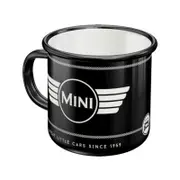 Nostalgic-Art Enamel Mug Mini - Logo Black