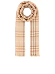 Burberry Check Lightweight Scarf
